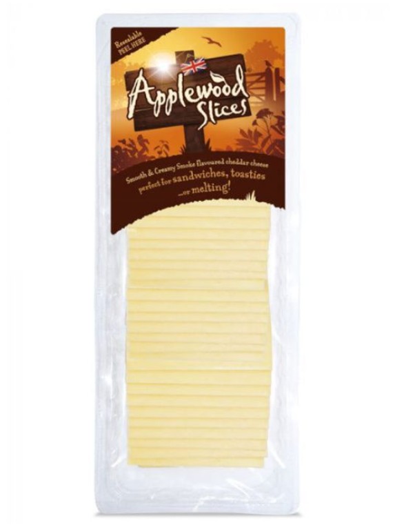 Applewood Smoked Cheese Slices, 750g
